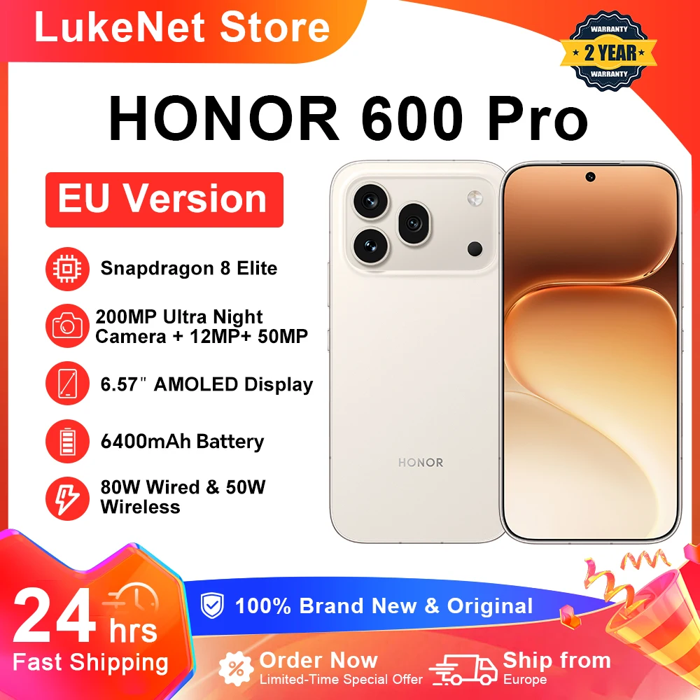 HONOR 600 Pro 5G 12/512 GB smartfon z aparatem 200 MP