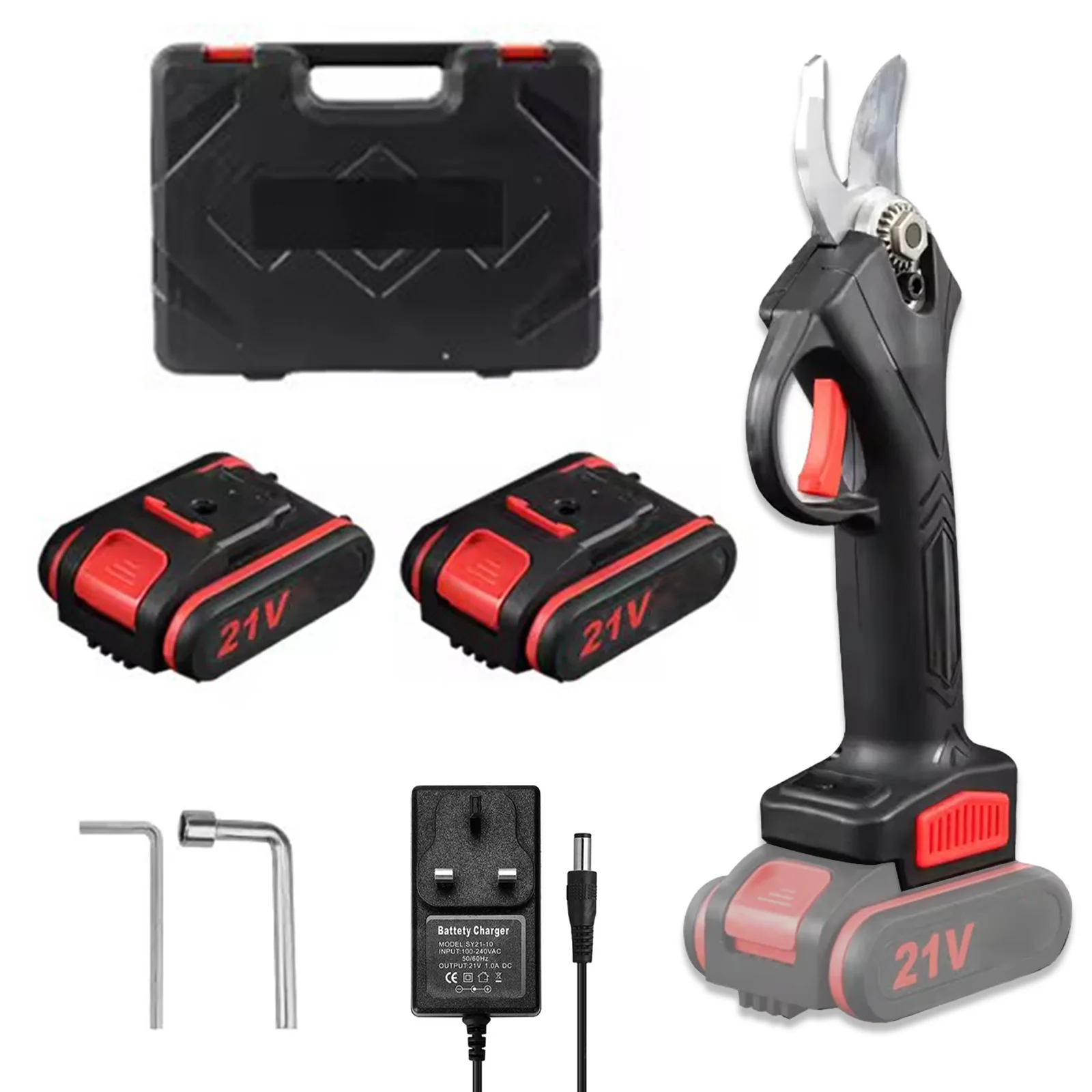 Elektryczny sekator bezszczotkowy 21V 1200W