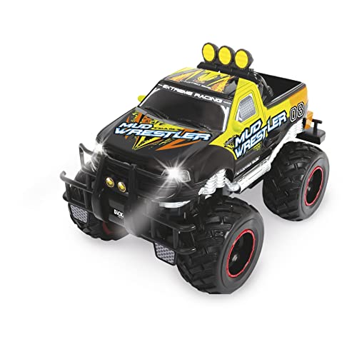 Dickie Toys Ford F150 Mud Wrestler – samochód RC 1:16 z podświetlanymi reflektorami
