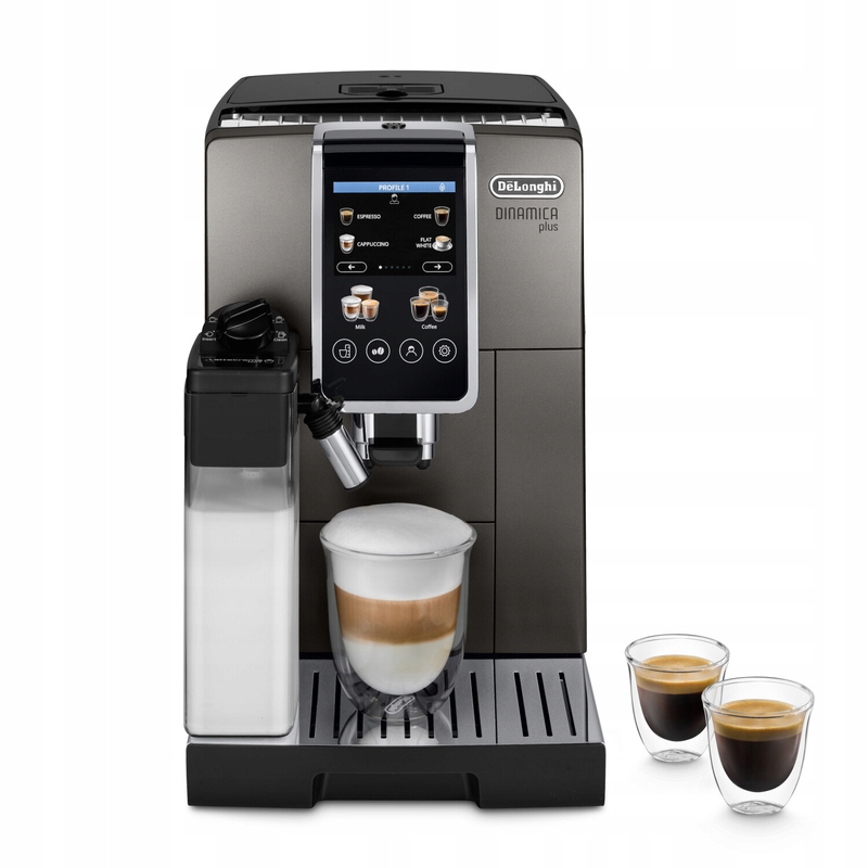 De'Longhi Dinamica Plus ECAM380.95.TB automatyczny ekspres z LatteCrema Hot