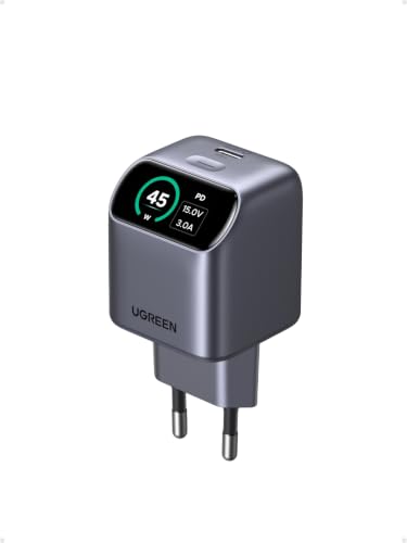 UGREEN Nexode Pro ładowarka USB-C 45 W GaNInfinity z inteligentnym ekranem