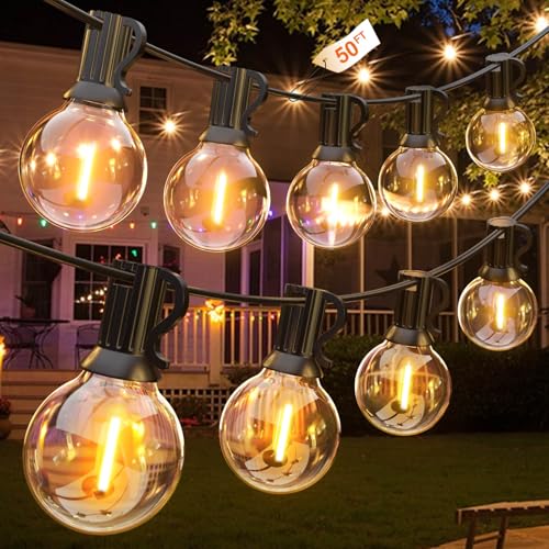 Girlanda ogrodowa GLUROO G40 LED 15m ✨🌙