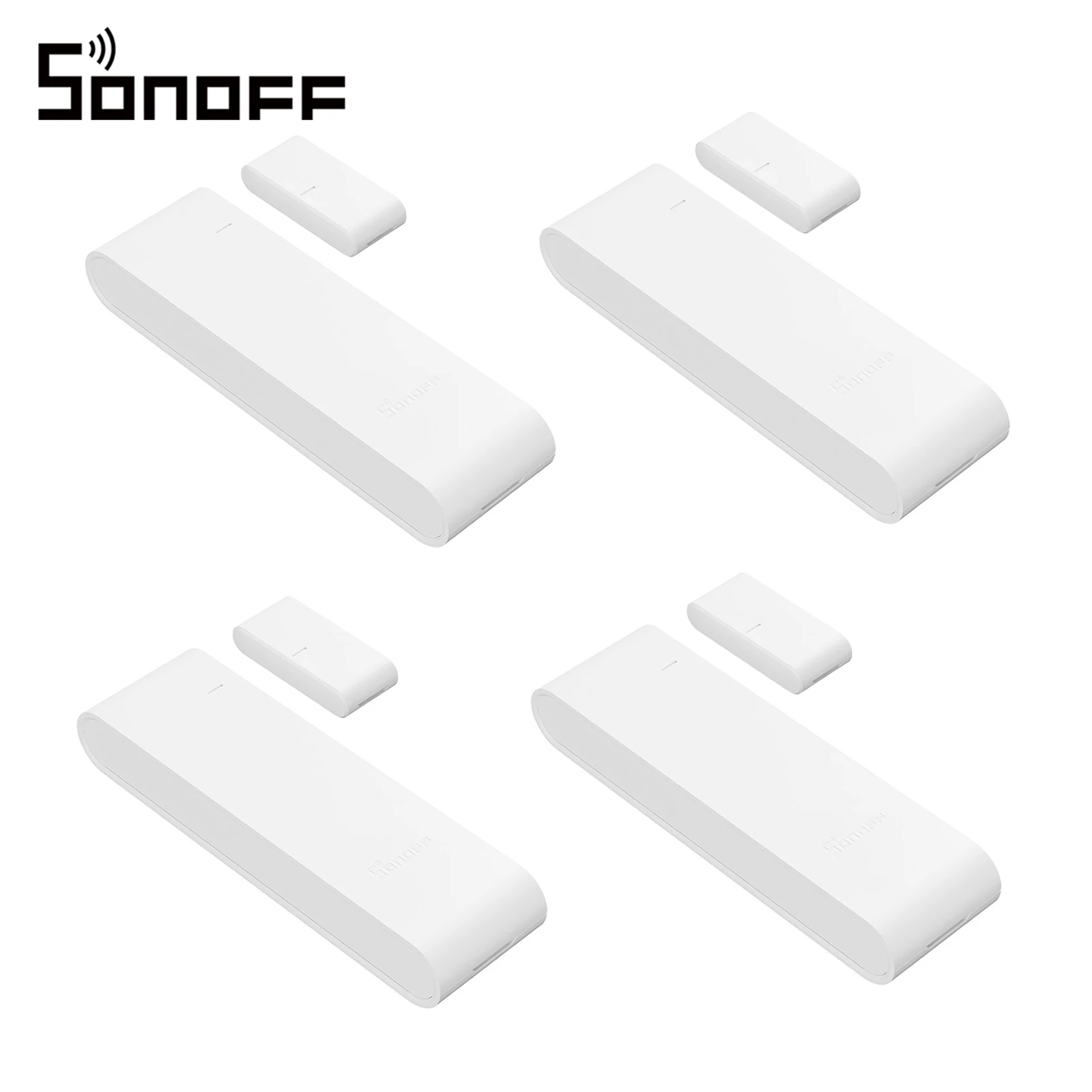 SONOFF SNZB-04PR2 SenseGuard DW Gen2 – zestaw 4 czujników otwarcia drzwi i okien Zigbee
