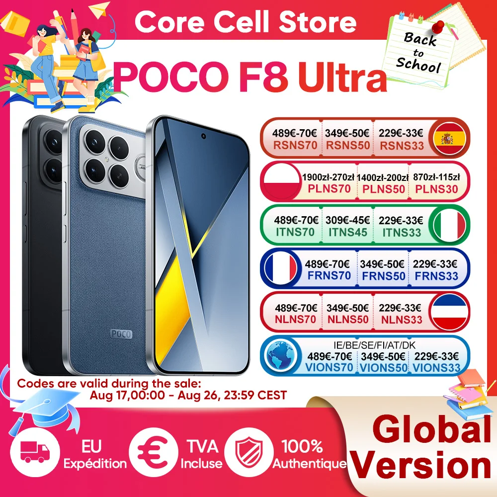 POCO F8 Ultra 5G 12/256GB - bardzo dobra cena! 🔥