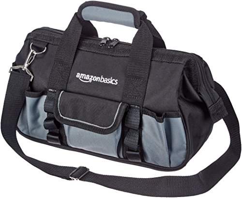 Amazon Basics – torba narzędziowa 32 cm z 16 kieszeniami
