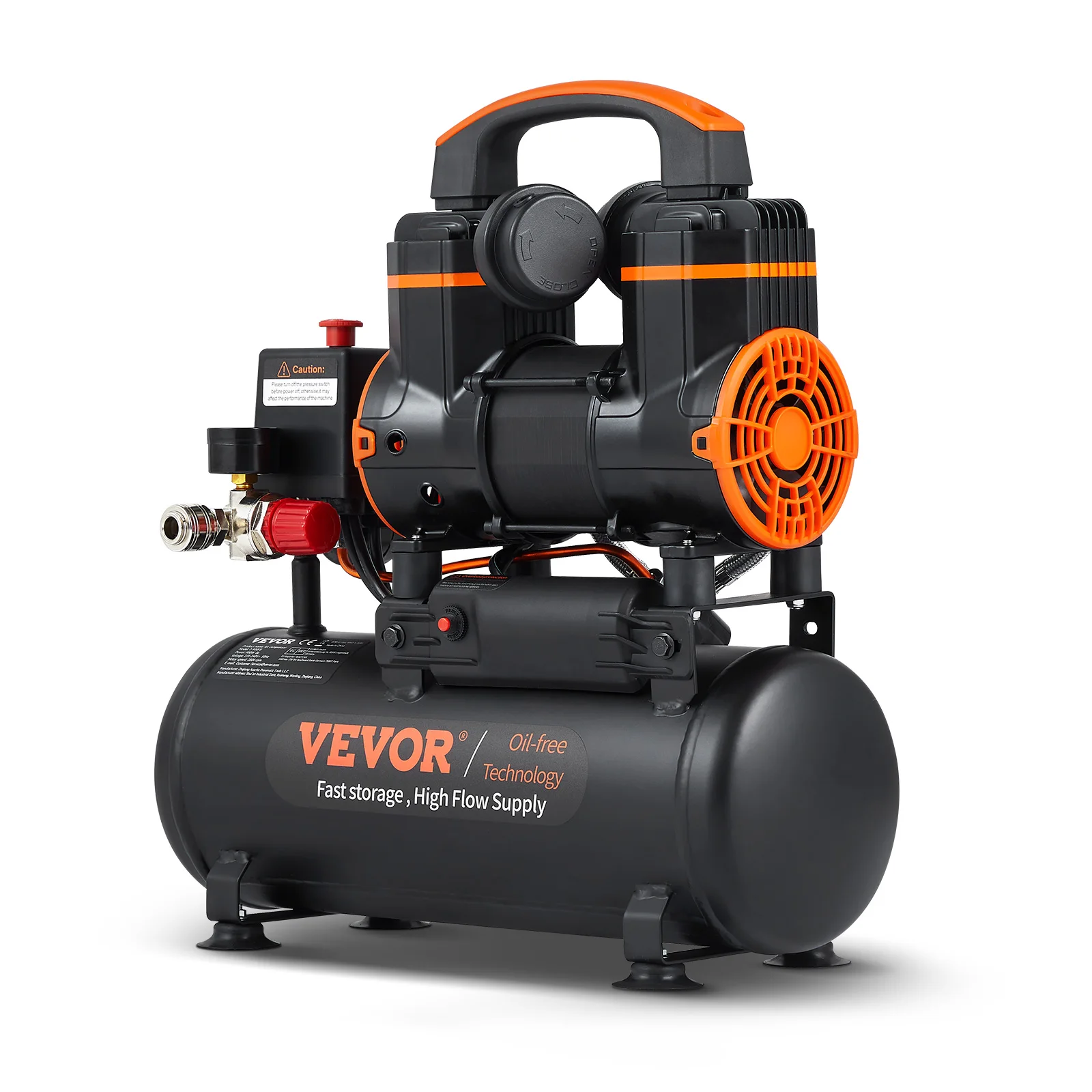 SucceBuy kompresor bezolejowy 900 W 8 l 62 l/min