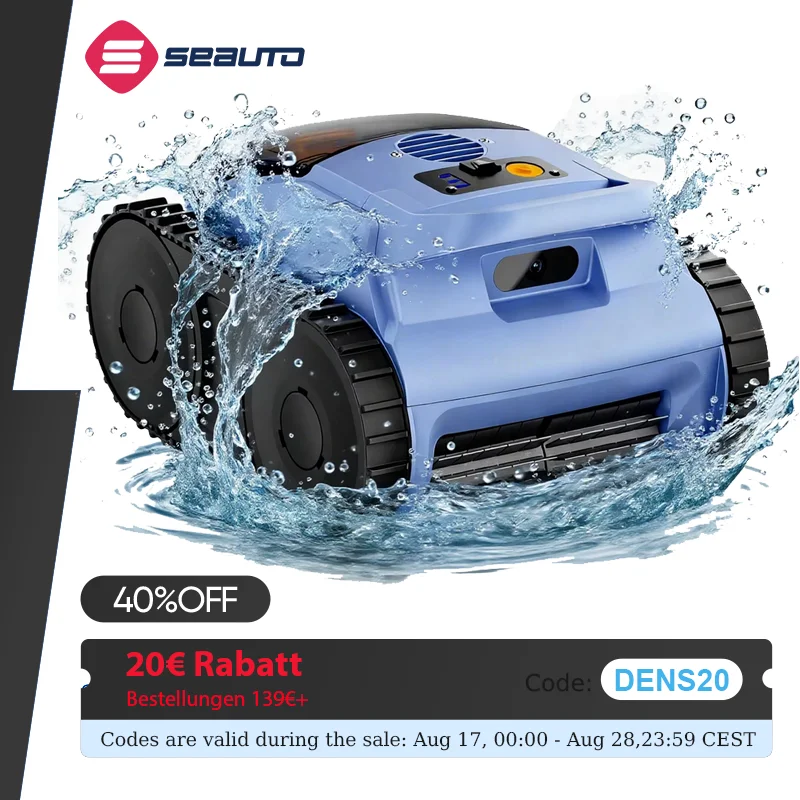 Robot do czyszczenia basenu Seauto - dobra cena! 🔥