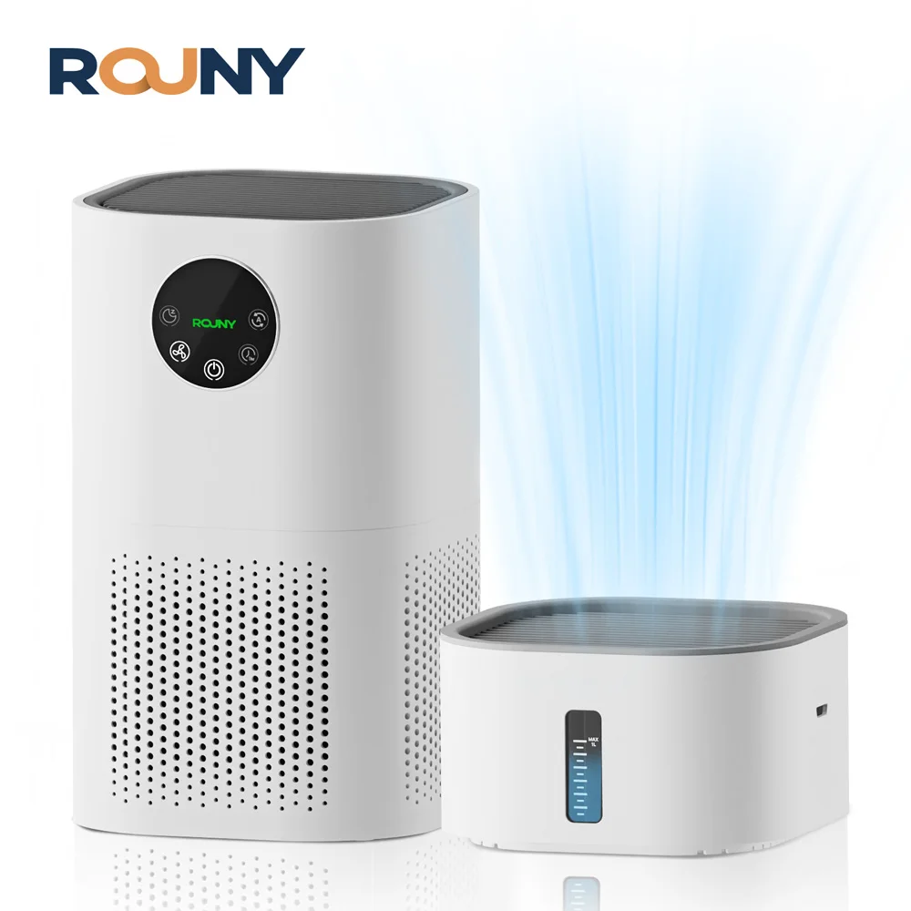 ROUNY AP-T2 oczyszczacz i nawilżacz powietrza 2w1 z filtrem HEPA H13