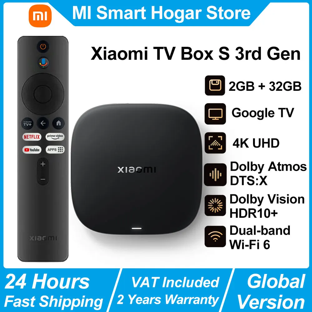 Xiaomi TV Box S 3rd Gen 4K 32 GB